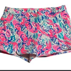 Lilly Pulitzer Hazelle shorts Cracked up size 8